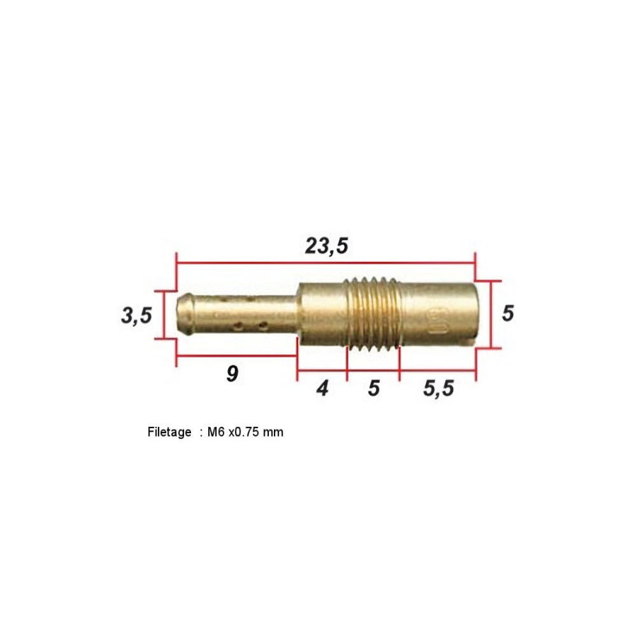 Keihin - ø 0.48 - jet de gaz - Carburateur 