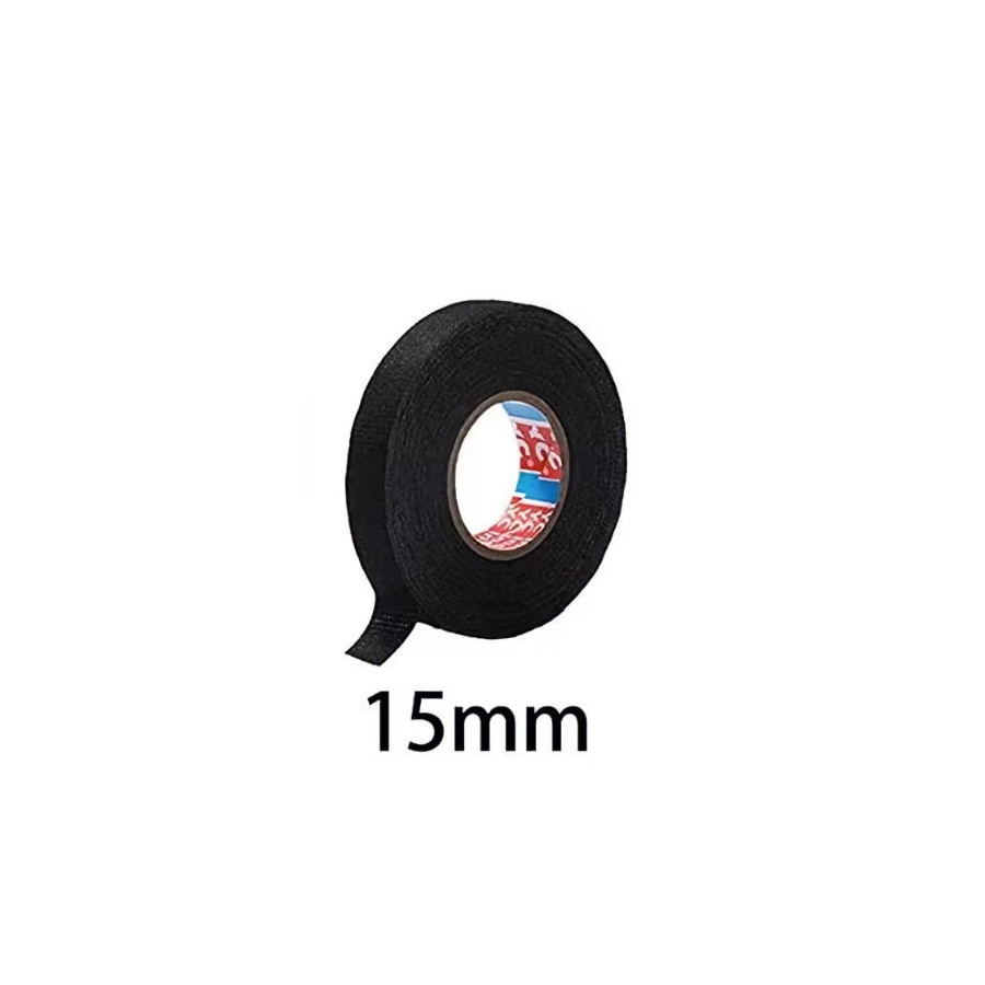 Ruban Tissus pour faisceau electrique - isolant - 15 mm x 15m