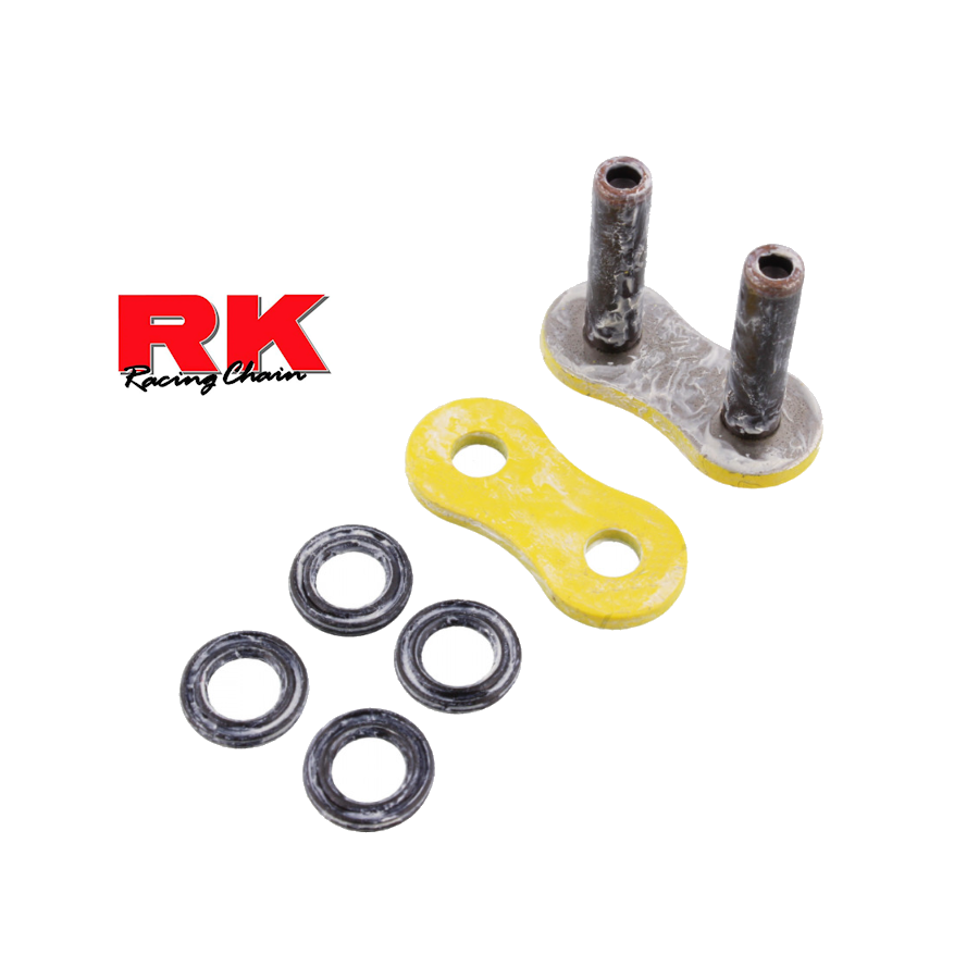 Transmission - Chaine RK 530 XS0Z1 -  Attache rapide , Gold, maillons pre-pointé a sertir