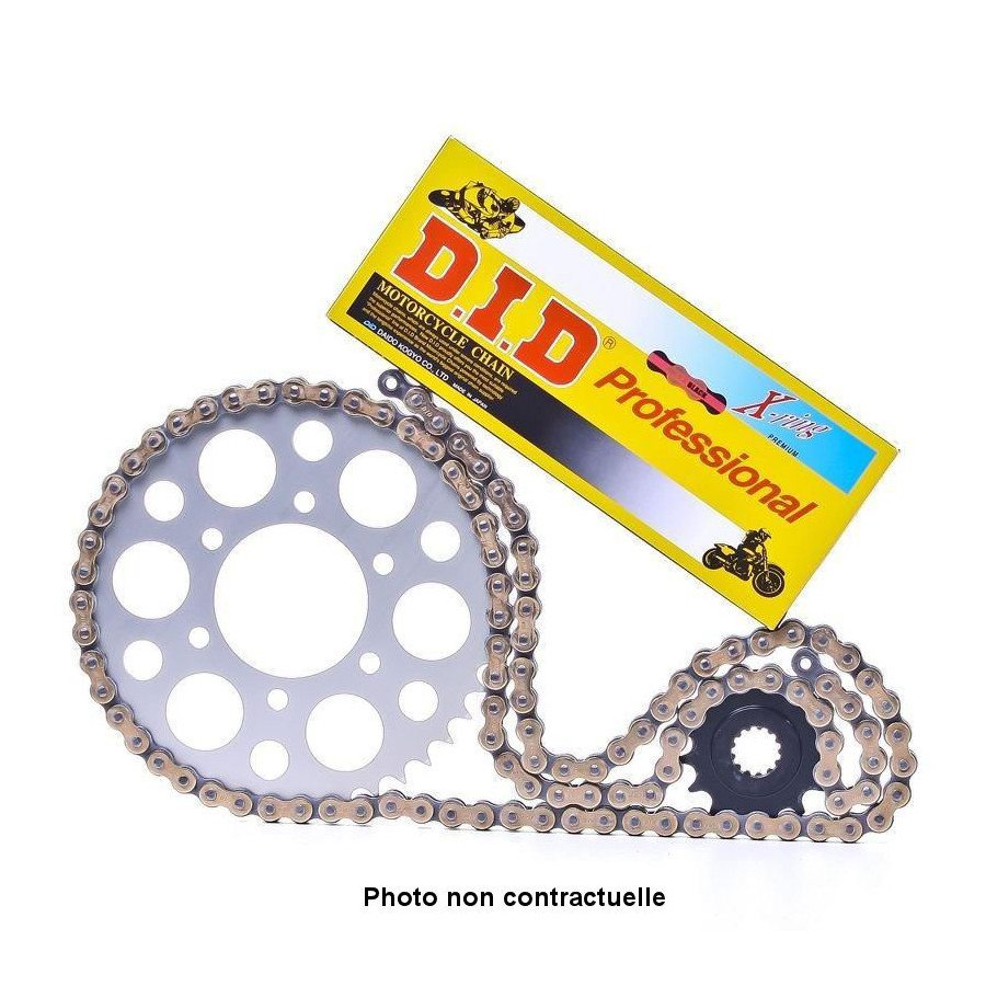 Transmission - Kit chaine DID-VX3 - 530-104-17-33 -  Noir/Or