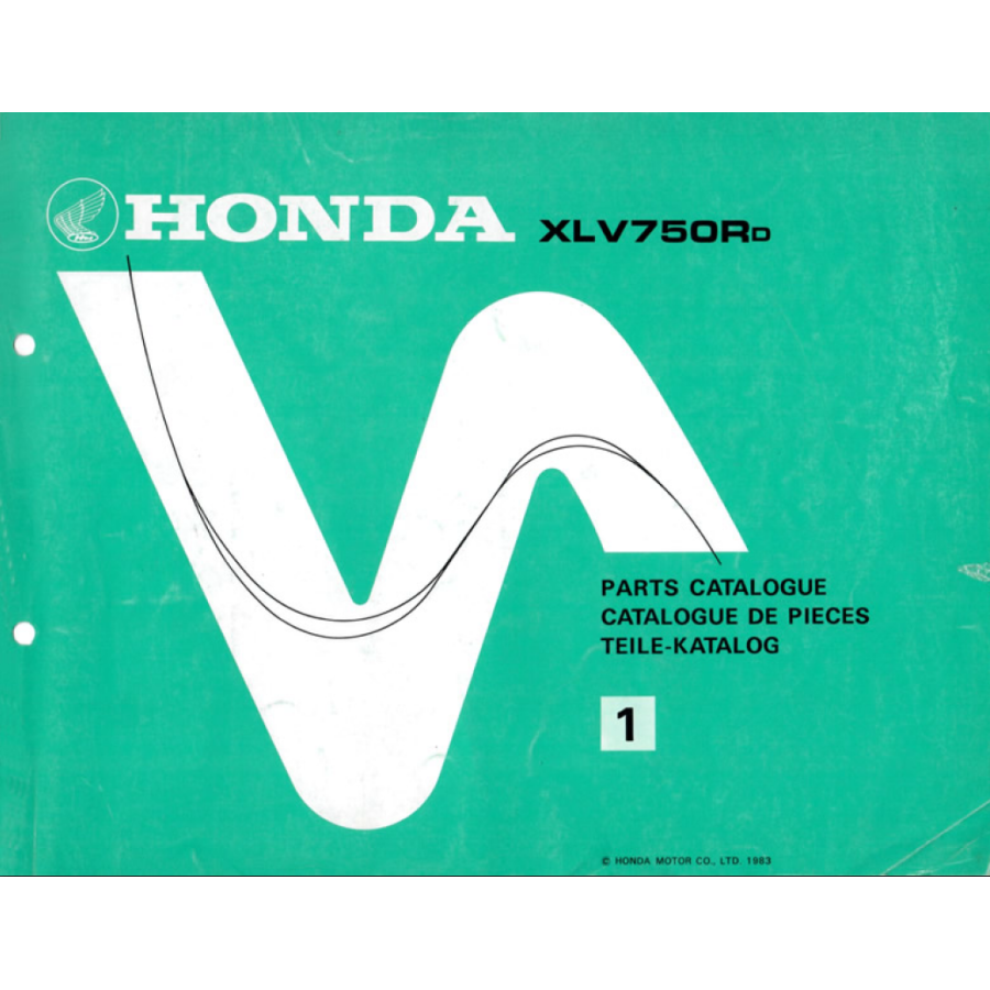 Liste de pieces - Parts List - XLV750 - Version - informatique - Format PDF