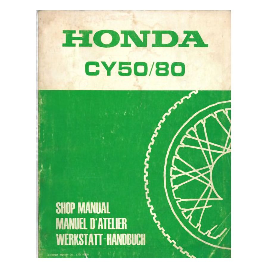 Manuel atelier - CY50 - CY80 - Version PDF