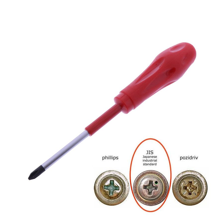 Tournevis - Visserie Japonaise - JIS - 2x100 - 