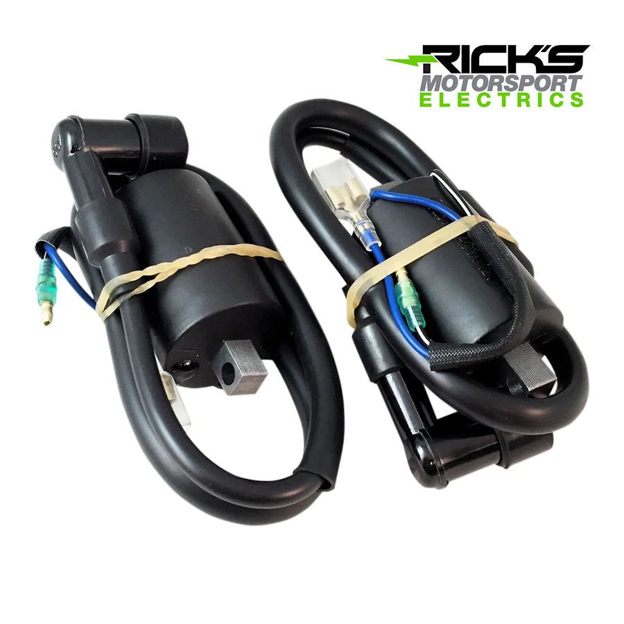 Allumage - Bobine - 12v - Simple - 80mm - (X2) -CB250K - CB350K - CB360 - CB450K, ...