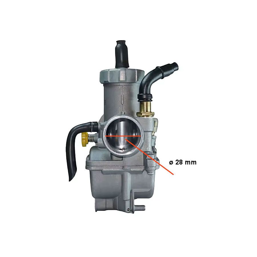 Carburateur - PE28 - avec starter a Cable