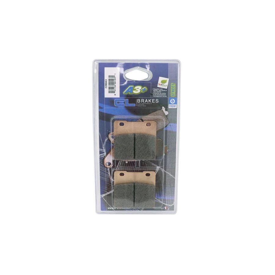Frein - Jeu de Plaquettes - Carbon Loraine - 2280A3